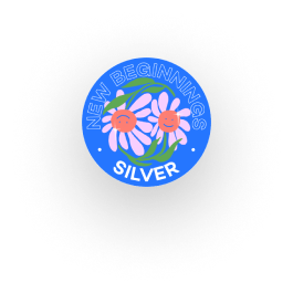 New Beginnings Silver Badge