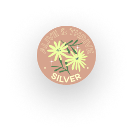 Alive & Thrive Silver Badge